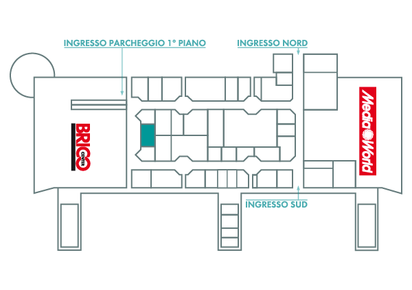 Centro Commerciale Euro Torri | BAR GIADA | dove siamo dentro al centro