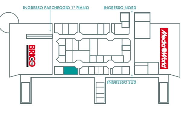 Centro Commerciale Euro Torri | CENTRO OTTICO DUCALE | dove siamo dentro al centro