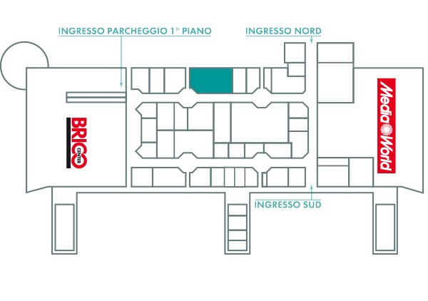 Centro Commerciale Euro Torri | FERMATI | dove siamo dentro al centro