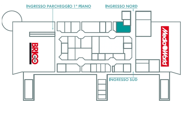 Centro Commerciale Euro Torri | GIANNI CASTALDINI Donna | dove siamo dentro al centro