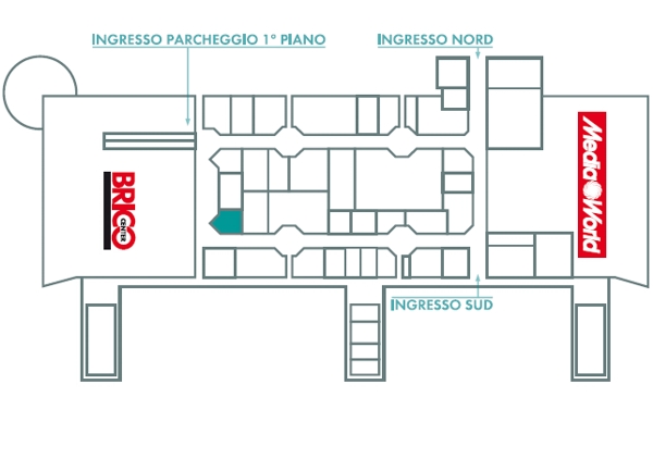 Centro Commerciale Euro Torri | IRREGULAR | dove siamo dentro al centro